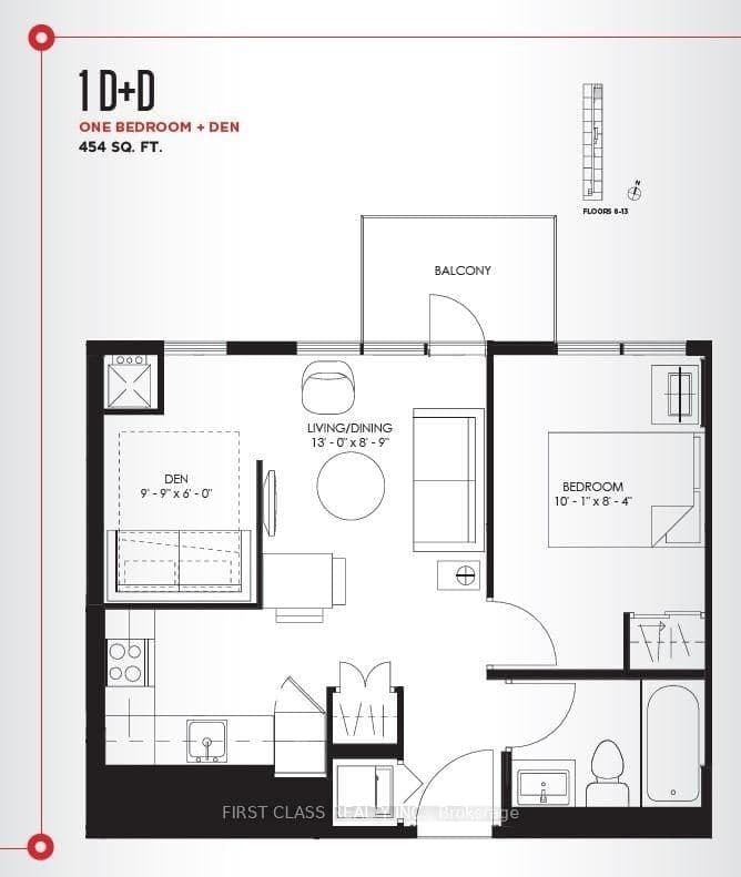 1017 - 38 Monte Kwinter Court, Toronto, ON — photo 2