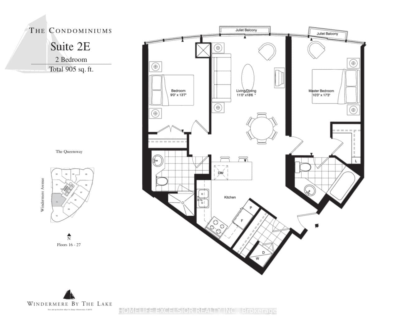 2411 - 15 Windermere Avenue, Toronto, ON