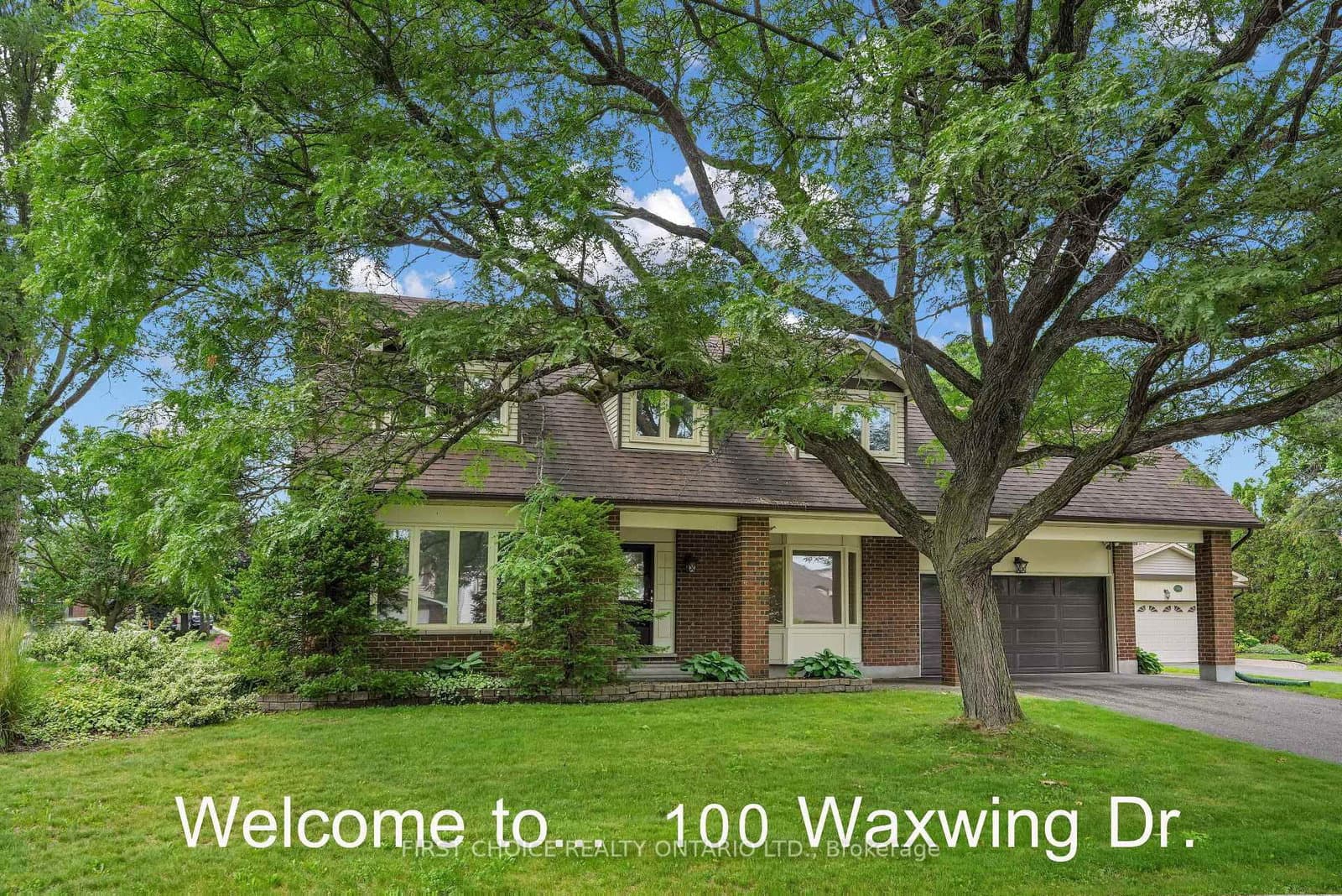 100 Waxwing Drive, Ottawa, ON